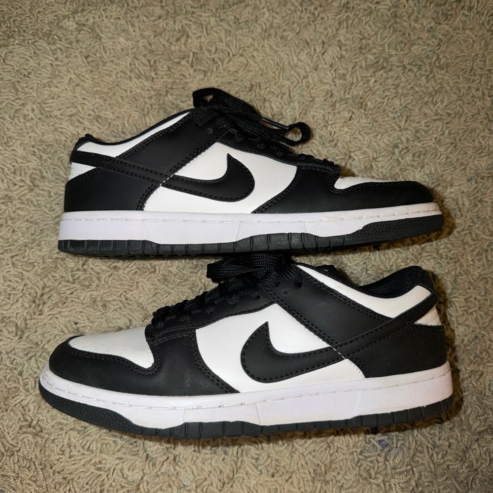 Nike Black & White Low-Top Sneakers